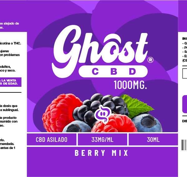 Vapeghost Ghost CBD Berry Mix CBD Vapeable