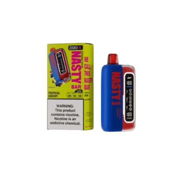 Nasty Bar XL 20,000 Puffs Desechable Tropical Cherry