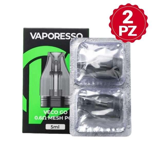 Vaporesso Veco Go Pod 0.6 ohm piezas