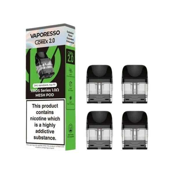 Vaporesso XROS Series Pods de repuesto 1.0 ohm 2 ML Corex 2.0