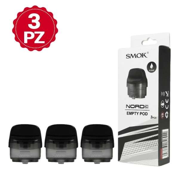 SMOK Nord C Empty Pod 4.5 ML piezas