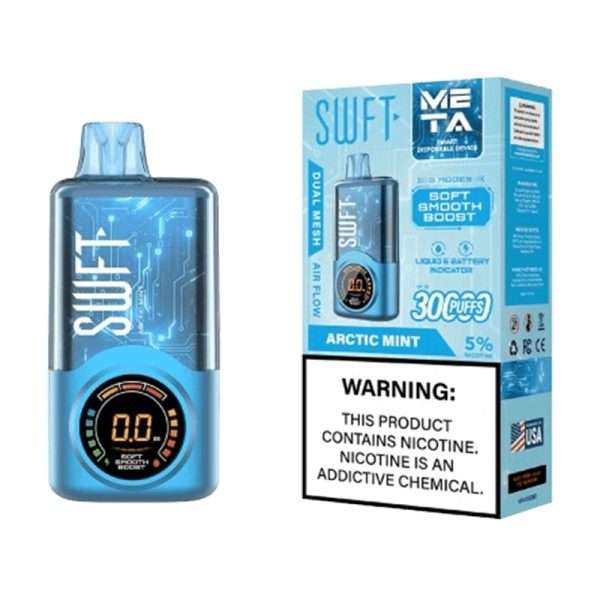 SWFT Meta desechable 30K Puffs Artic Mint