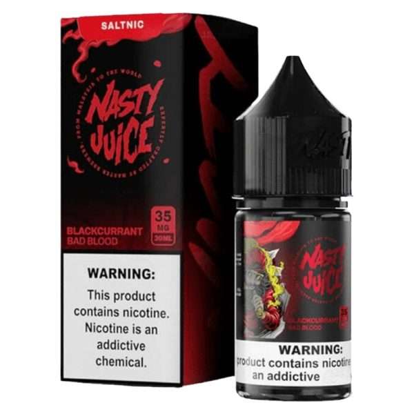 Nasty Juice Salts Series 30 ML Blackcurrant Bad Blood 35 mg