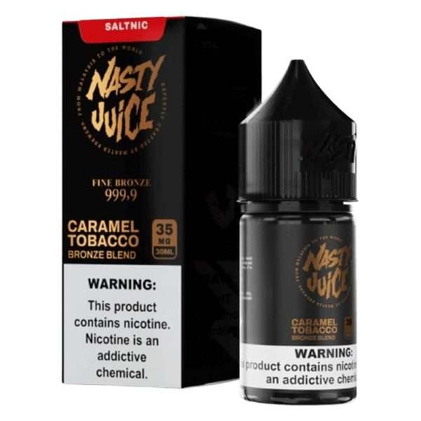 Nasty Juice Salts Series 30 ML Caramel Tobacco Bronze Blend 35 mg