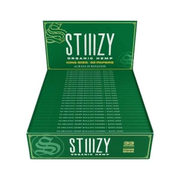 STIIIZY Canalas Premium King Size Organic Hemp sin sabor