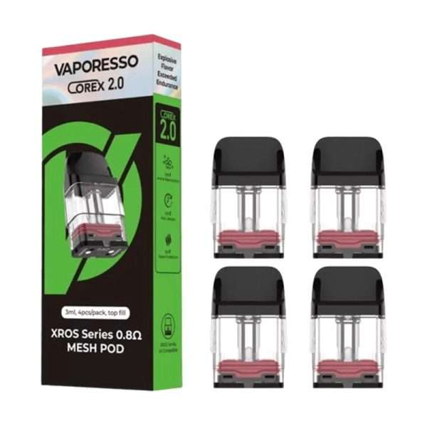 Vaporesso XROS Series Pods de repuesto 0.8 ohm 3 ML Corex 2.0