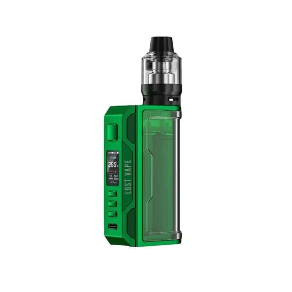 Lost Vape Thelema Quest 200W Kit Emerald Green Clear