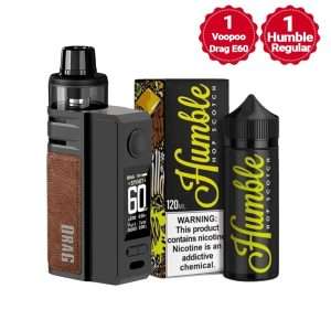 Paquete Voopoo Drag E60 liquido Humblre Regular