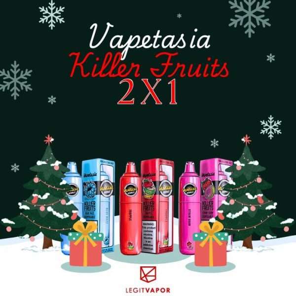 Vapetasia Killer Fruits 2x1 navidad