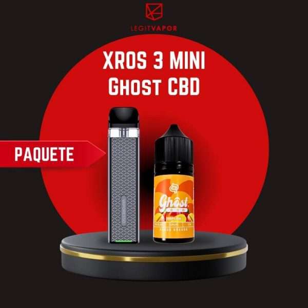 Paquete XROS 3 Mini Ghost CBD