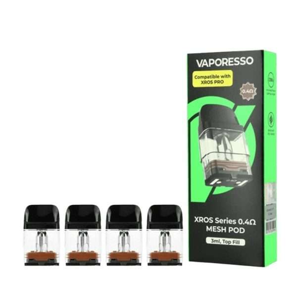 Vaporesso XROS Series Pods de repuesto 0.4 ohm 3 ML