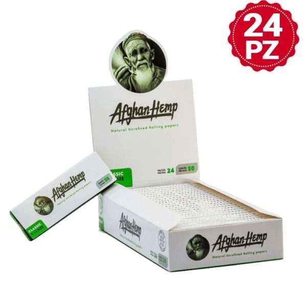 Afghan Hemp - Rolling Papers (1 1%4)(24pks) piezas