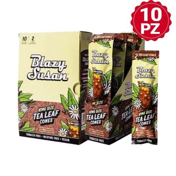 Blazy Susan Tea Leaf Conos King Size 10 Piezas