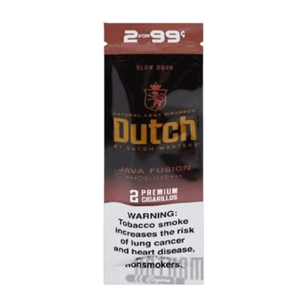 Dutch Premium Blunts Wraps Java Fusion Deluxe