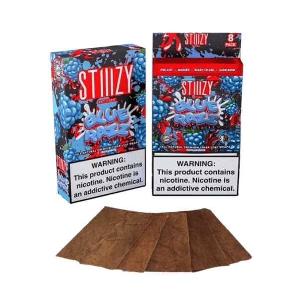 STIIIZY Premium Blunts Wraps Blue Razz